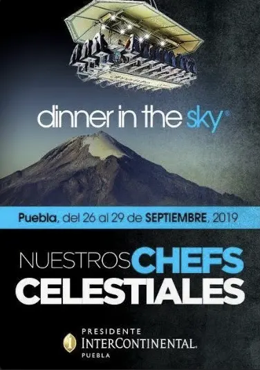 Dinner in the Sky Puebla